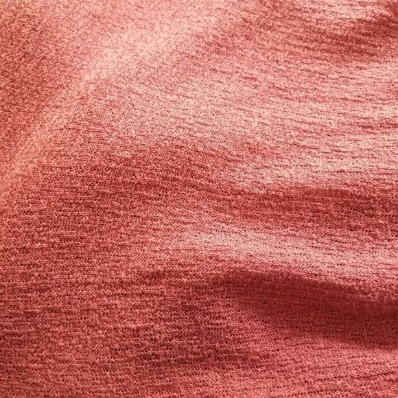 Dark Mauve Pink 100% Organic Linen Tunic. Sz L. - Picture 9 of 11